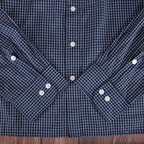 *READ* Clothing Arts Mens Size 2XL P^Cubed Pick Pocket Proof Shirt Travel Navy - Picture 7 of 12